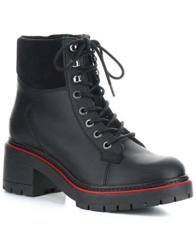 Shop Bos. & Co. Zoa Leather Boot In Black