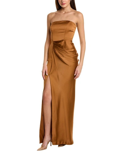 Shop Ramy Brook Farima Gown In Brown