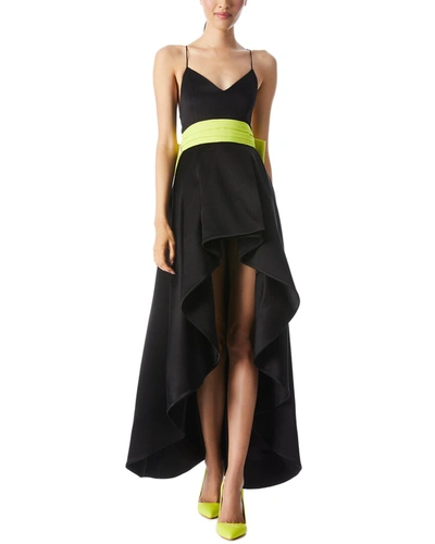 Shop Alice And Olivia Joss Gown In Black