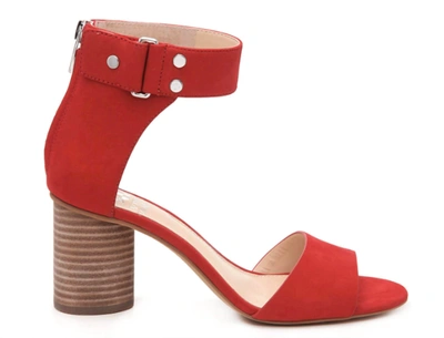 Shop Vince Camuto Jannali In Cherry Red