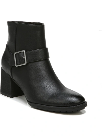Shop Soul Naturalizer Flyer Womens Faux Leather Ankle Boot Booties In Black
