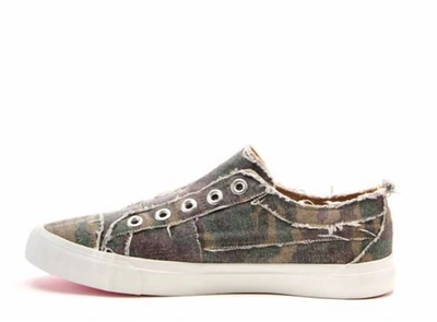 Shop Corkys Footwear Distressed Slip-on Sneaker In Camo In Multi
