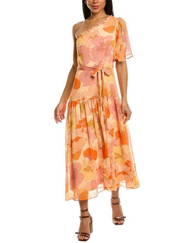 Shop Taylor Yoryu Dress In Orange