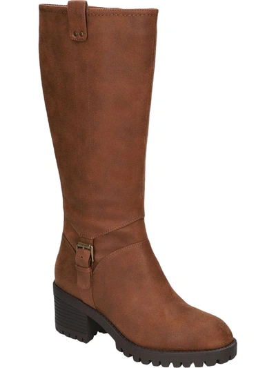 Shop Bella Vita Lorielle Womens Leather Block Heel Mid-calf Boots In Multi
