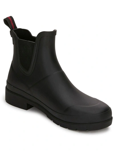 Shop Tretorn Lara Womens Block Heel Padded Insole Ankle Boots In Black