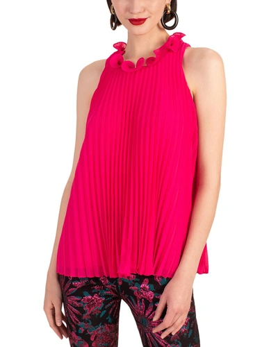 Shop Trina Turk Ely Sleeveless Top In Pink
