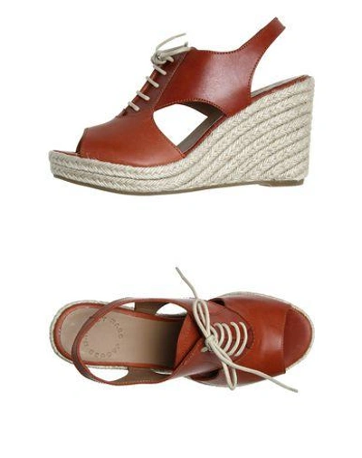 Shop Marc By Marc Jacobs Espadrilles In Brown