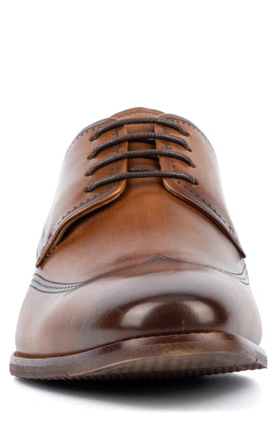 Shop Vintage Foundry Orton Wingtip Derby In Cognac