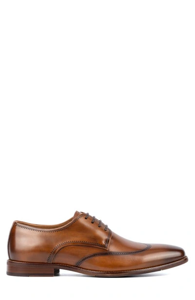 Shop Vintage Foundry Orton Wingtip Derby In Cognac