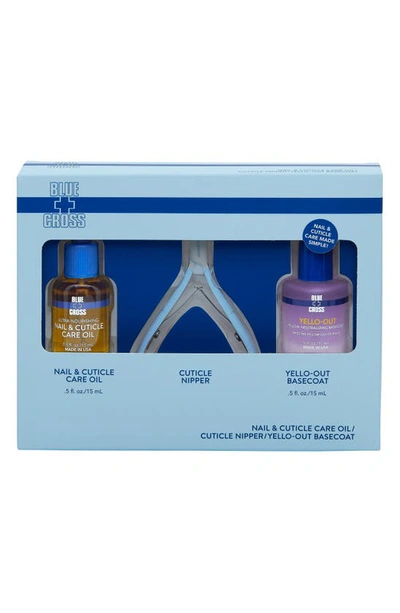 Blossom Blue Cross 3-piece Nail Gift Set $25 Value