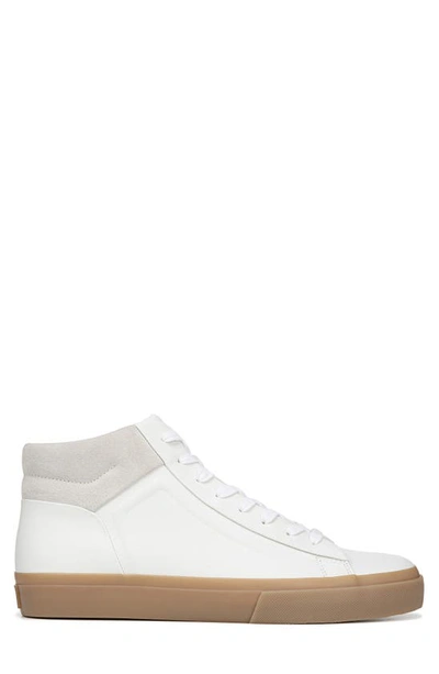 Shop Vince Fynn High Top Sneaker In White