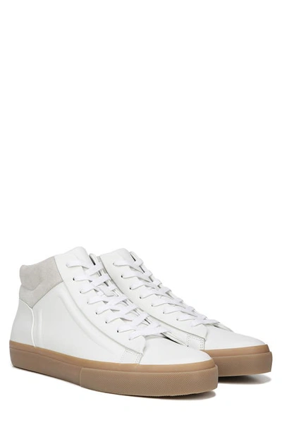 Shop Vince Fynn High Top Sneaker In White