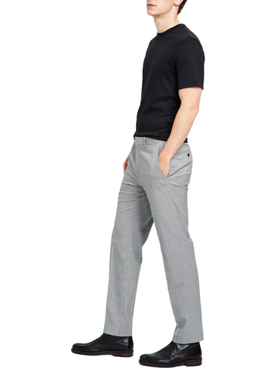 Shop Alfani Mens Houndstooth Slim Suit Pants In Multi
