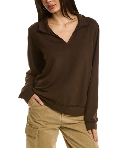 Shop Cotton Citizen Malibu Sweatshirt In Brown