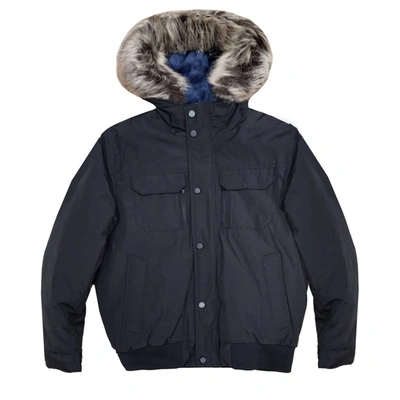Michael Kors Men Down Puffer Bomber Coat Jacket In Black In Black