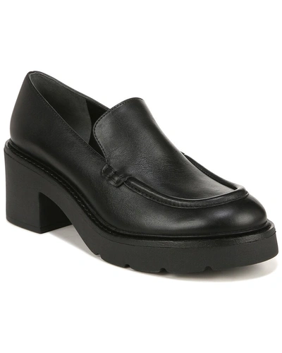 Shop Vince Rowe Leather Flat In Black