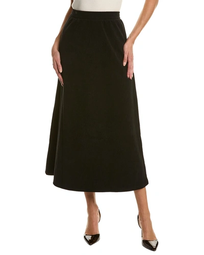 Shop Yal New York Side Stripe Skirt In Black