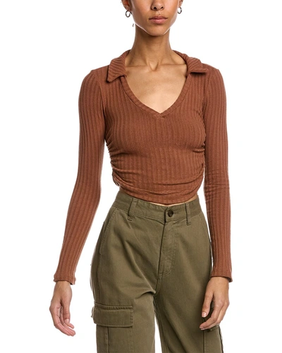 Shop Project Social T Real Deal Top In Brown
