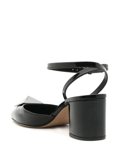 Shop Valentino Sandals In Nero