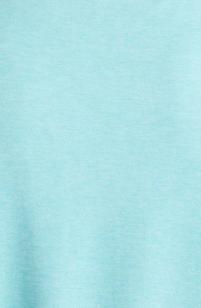Shop Peter Millar Crown Comfort Stretch Cotton & Modal Half Zip Pullover In Radiant Blue
