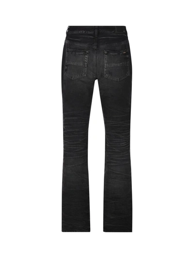 Shop Amiri Jeans In Faded Black