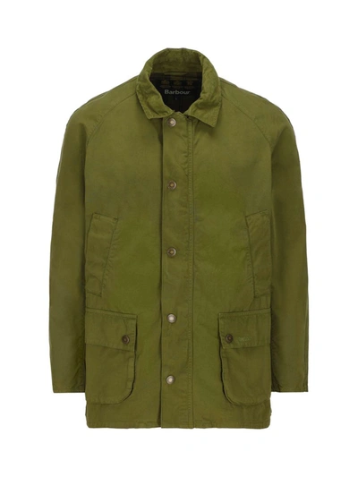 Shop Barbour Jackets In Pesto