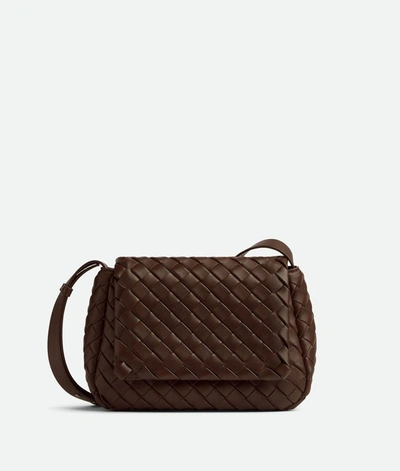 Shop Bottega Veneta Borsa A Tracolla Piccola "cobble Messenger" In Brown