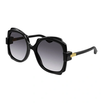 Shop Gucci Eyewear Sunglasses In Black