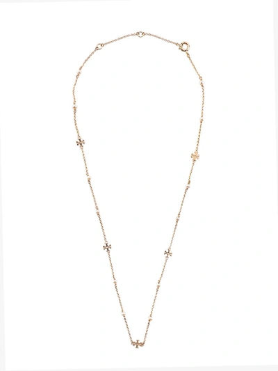 Shop Tory Burch Necklace In Gold