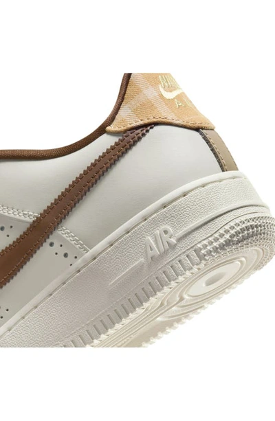 Shop Nike Kids' Air Force 1 Sneaker In Sail/ Cacao/ Sail/ Khaki