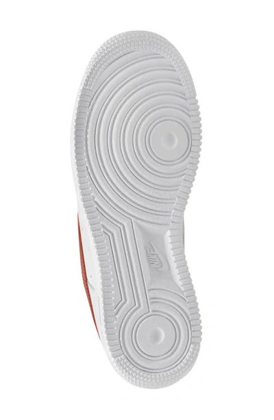 Shop Nike Air Force 1 '07 Sneaker In White/ Rugged Orange