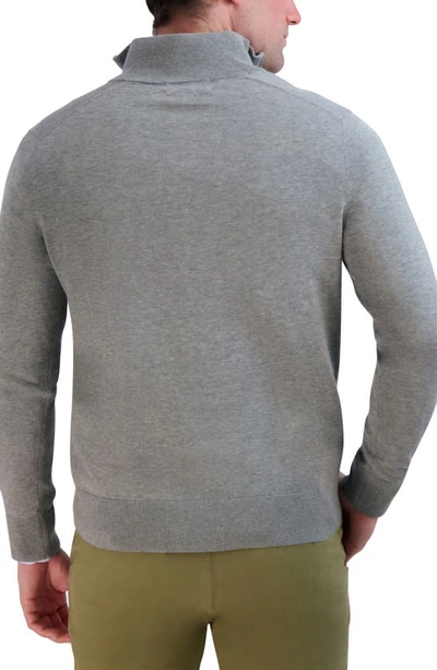 Shop Brooks Brothers Supima® Cotton Half Zip Sweater In Bros Bn25