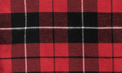 Brooks Brothers Big & Tall Portuguese Flannel Polo Button Down Collar, Plaid Shirt In Redplaid