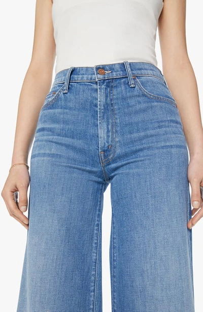 Shop Mother The Undercover High Waist Wide Leg Jeans In New Sheriff In Town