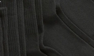 Shop Calvin Klein 6-pack Cushion Crew Socks In Black