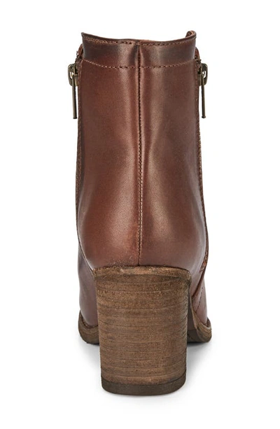 Shop Frye Addie Double Zip Bootie In Cognac - Renice