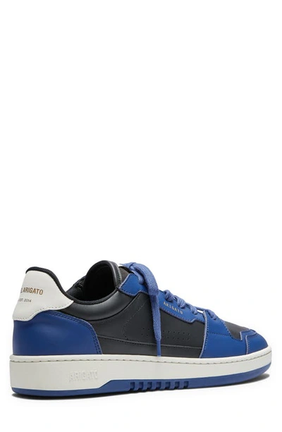 Shop Axel Arigato Dice Lo Leather Sneaker In Black/ Blue