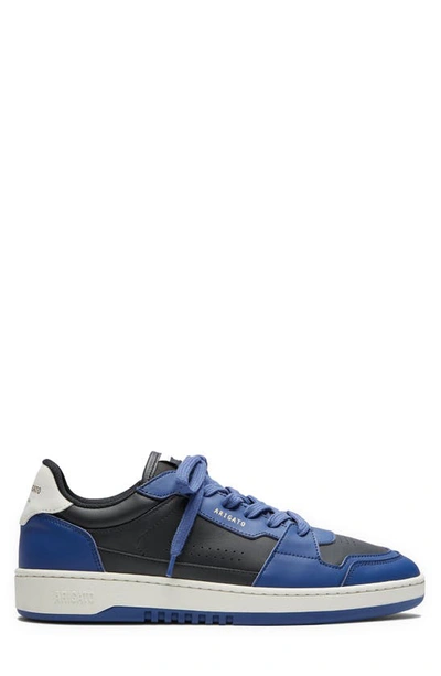 Shop Axel Arigato Dice Lo Leather Sneaker In Black/ Blue