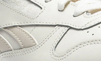 Shop Reebok X Maison Margiela Classic Leather Sneaker In Chalk/papw
