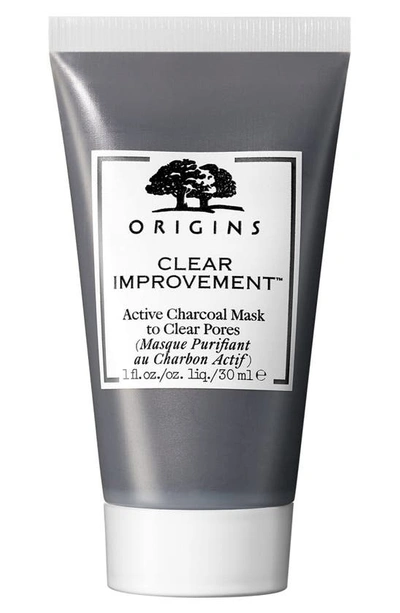 Origins Clear Improvement Active Charcoal Face Mask To Clear Pores, 1 Oz.