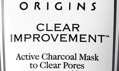 Origins Clear Improvement Active Charcoal Face Mask To Clear Pores, 1 Oz.