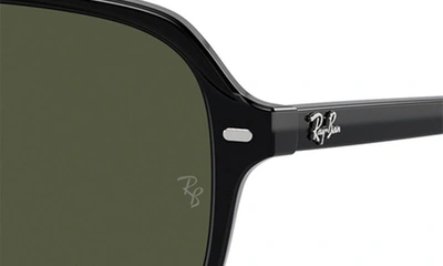 Ray Ban Bill One Rectangle-frame Sunglasses In Black
