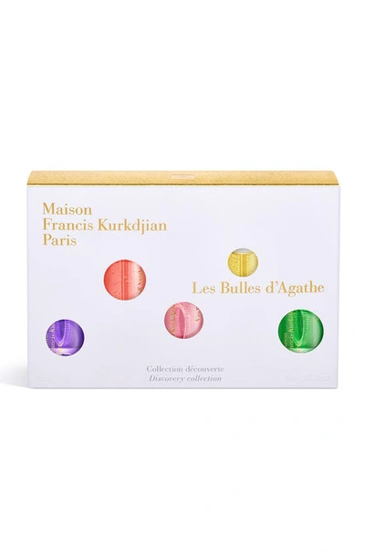 Shop Maison Francis Kurkdjian Les Bulles D'agathe Scented Bubbles Discovery Set