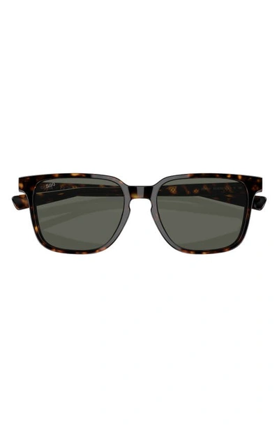 Costa Del Mar Kailano 53mm Polarized Square Sunglasses In Tortoise