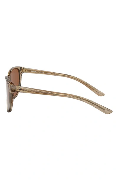 Shop Costa Del Mar Catherine 57mm Polarized Phantos Sunglasses In Copper