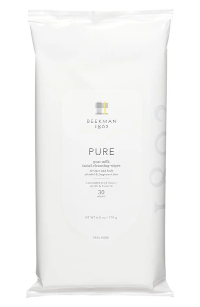 Shop Beekman 1802 Pure Goat Milk Facial Cleansing Wipes