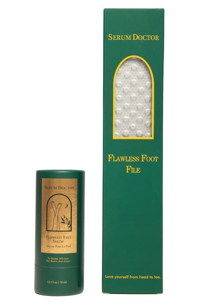 Shop Serum Doctor Flawless Feet System In Green