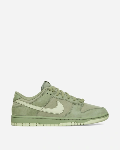 Shop Nike Dunk Low Prm Sneakers Oil Green / Olive Aura In Multicolor
