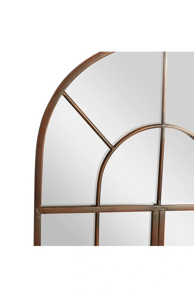 Shop Sonoma Sage Home Windowpane Wall Mirror In Brown