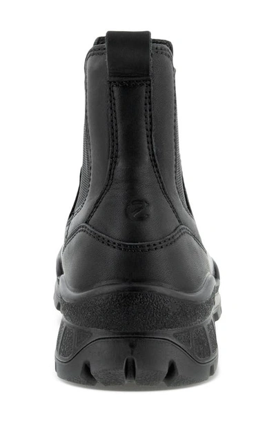 Shop Ecco Track 25 Water Resistant Chelsea Boot In Black